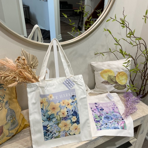 Toronto Flower Market Tote Bag - Picture 4 of 4
